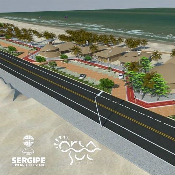 Governo de Sergipe vai construir nova orla em Aracaju