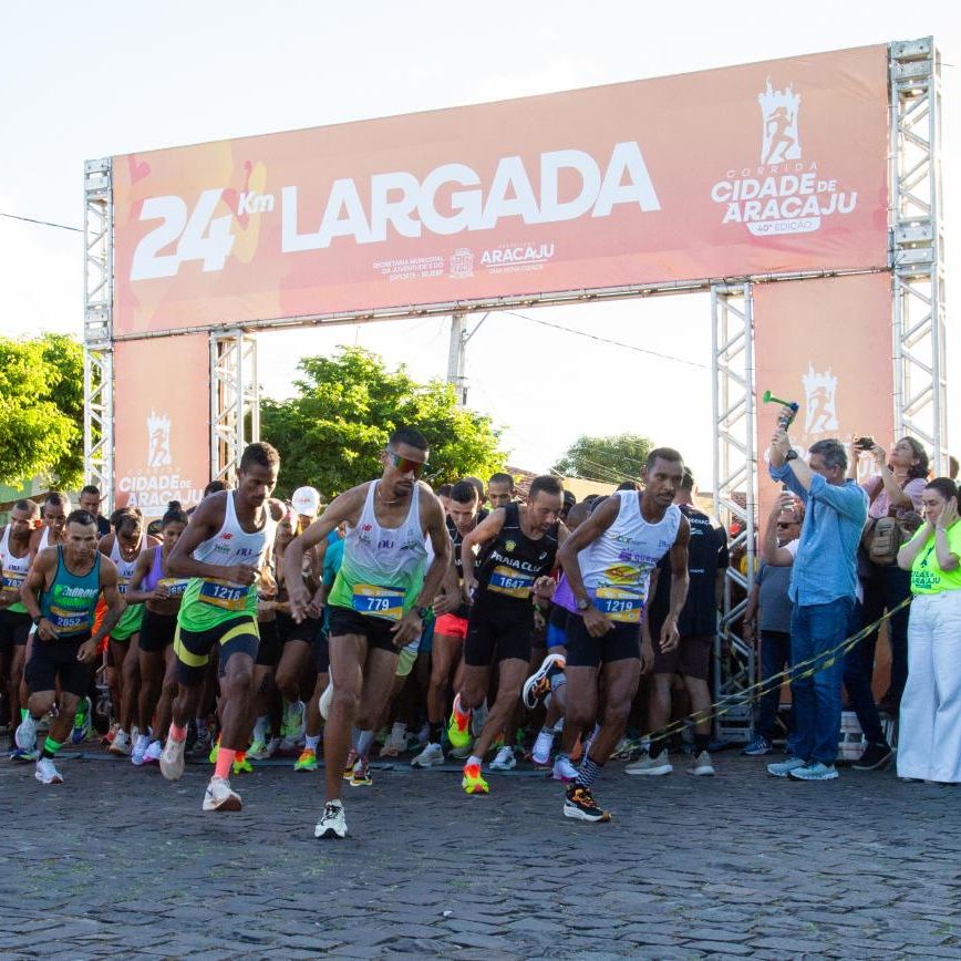 Inscrições para a Corrida Cidade de Aracaju iniciam às 9h do dia 27/02