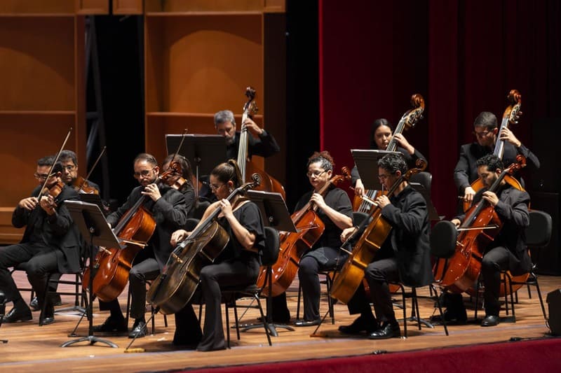Orquestra Sinfônica de Sergipe. Foto: Igor Matias, site da ORSE